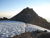 Final meters to the summit of Lassen Peak